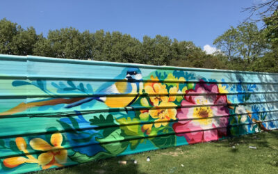 Fresque « Faunes et flores de l’ile »