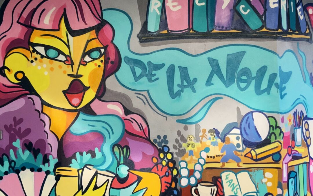 ♻️🎨 Fresque participative à la Noue 🎨♻️