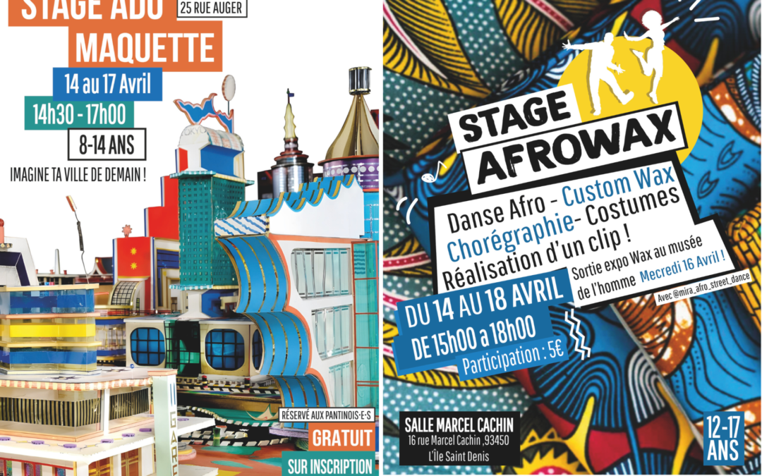 Murals en avril : Activités artistique en Seine-saint-denis 🎨